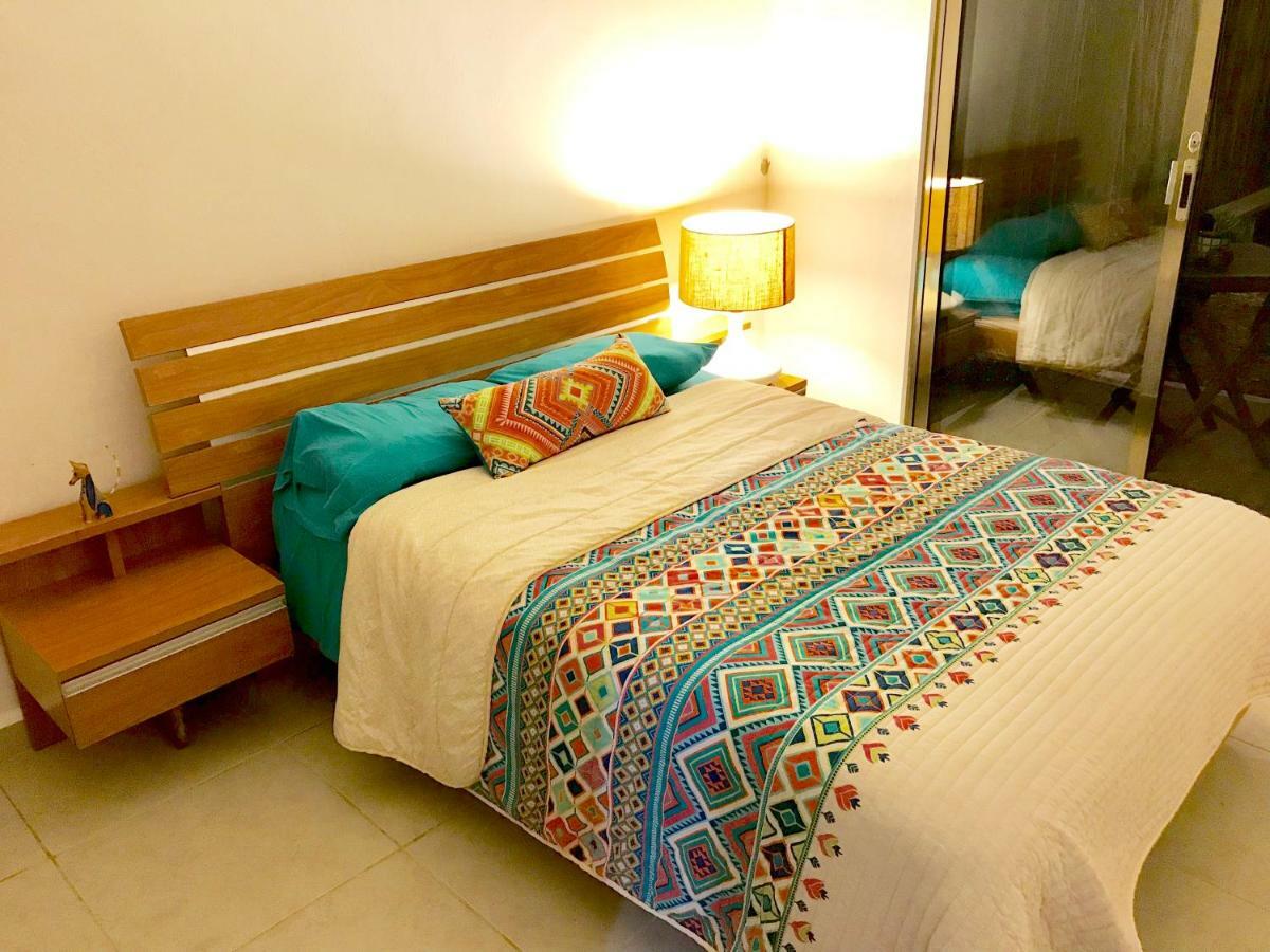 Room With Terrace Puerto Morelos Esterno foto
